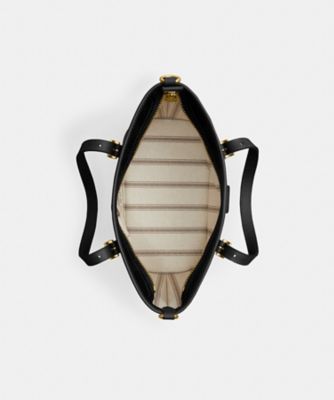タクシー トート バッグ 21・シグネチャー キャンバス | COACH